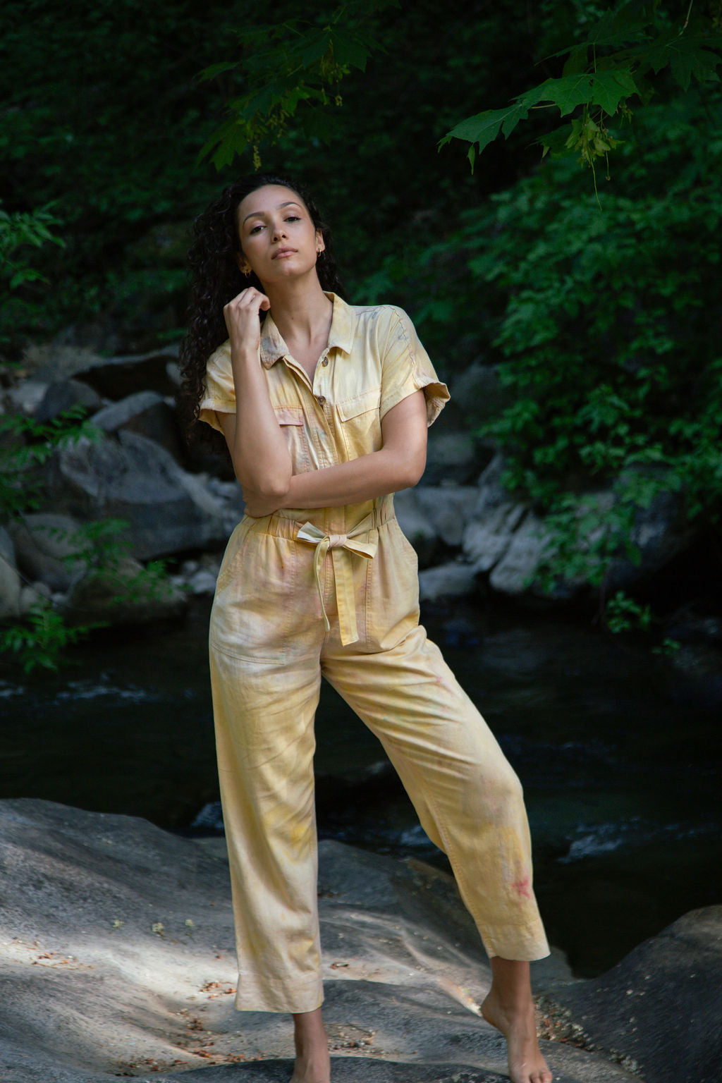 SUN Linen Jumpsuit