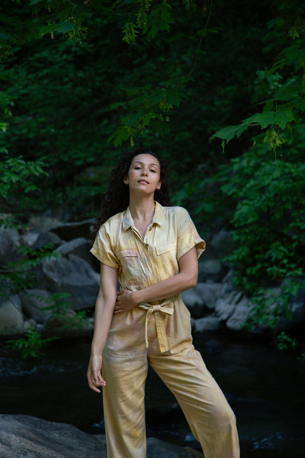 SUN Linen Jumpsuit
