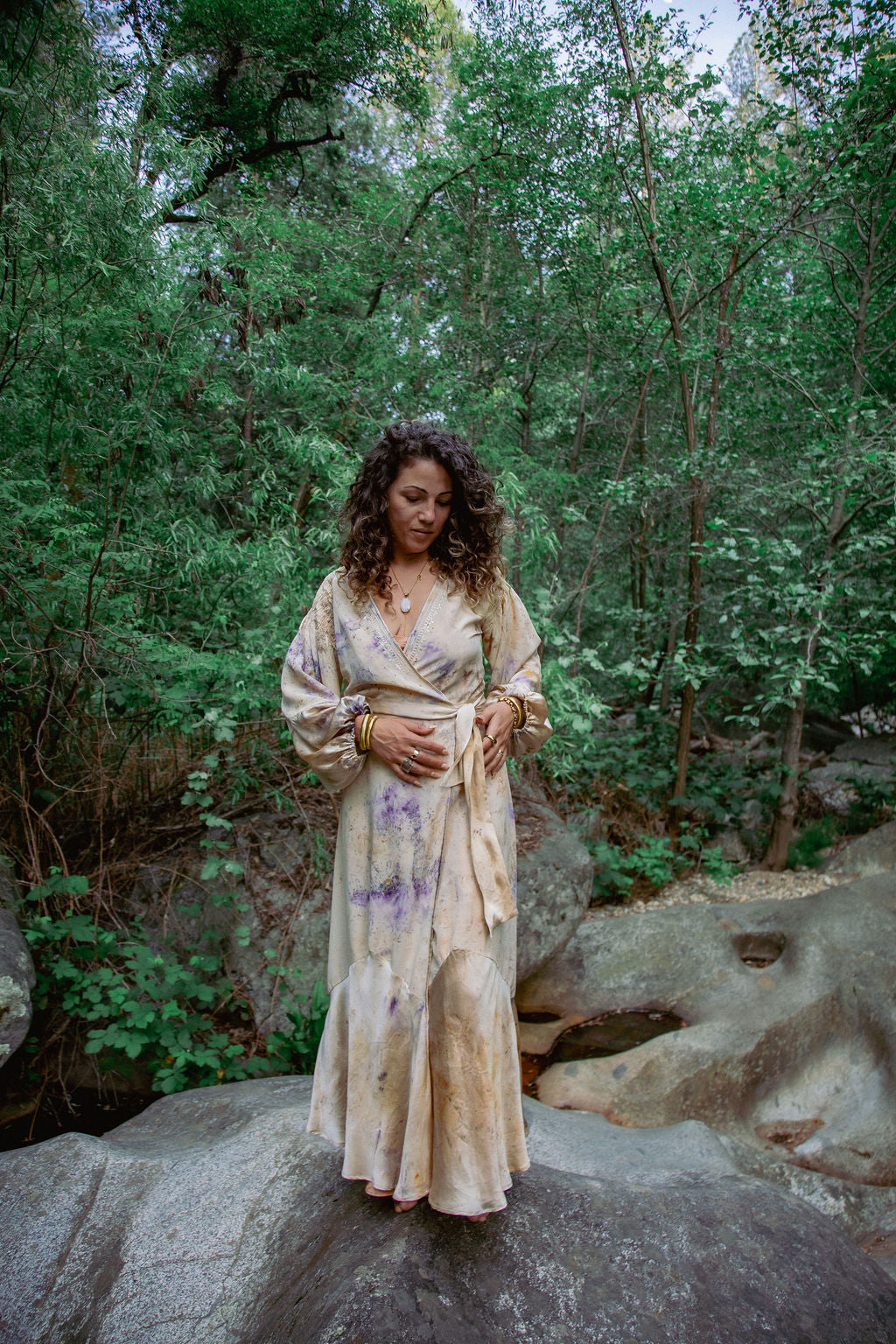 ASTRA Silk Kaftan Wrap Dress - Pre Order