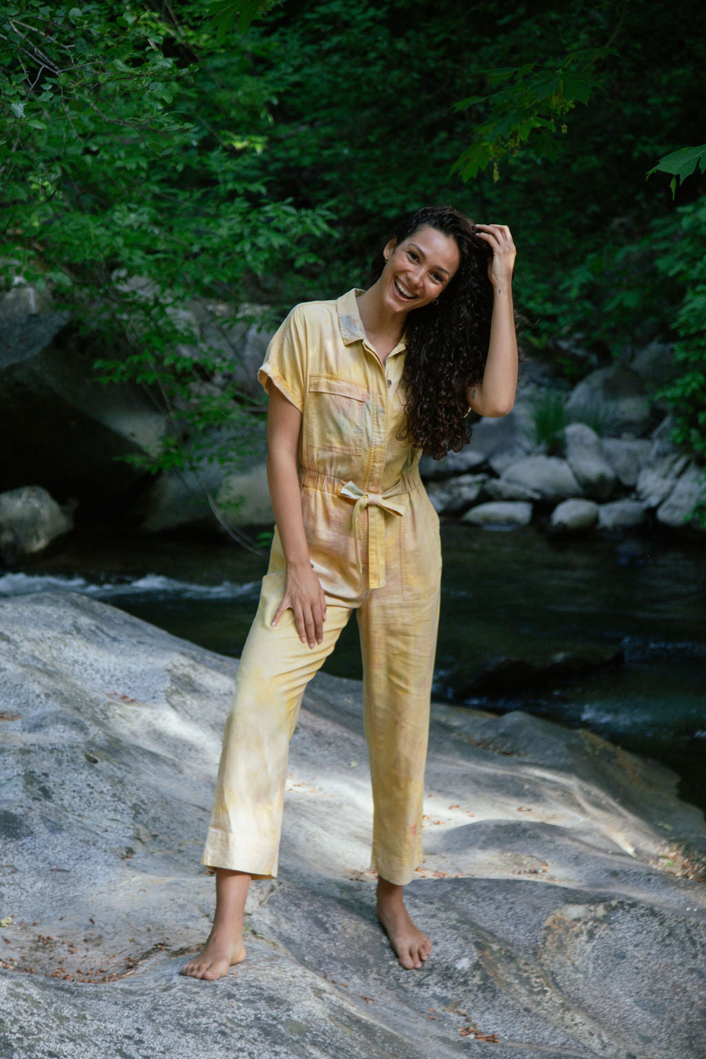 SUN Linen Jumpsuit