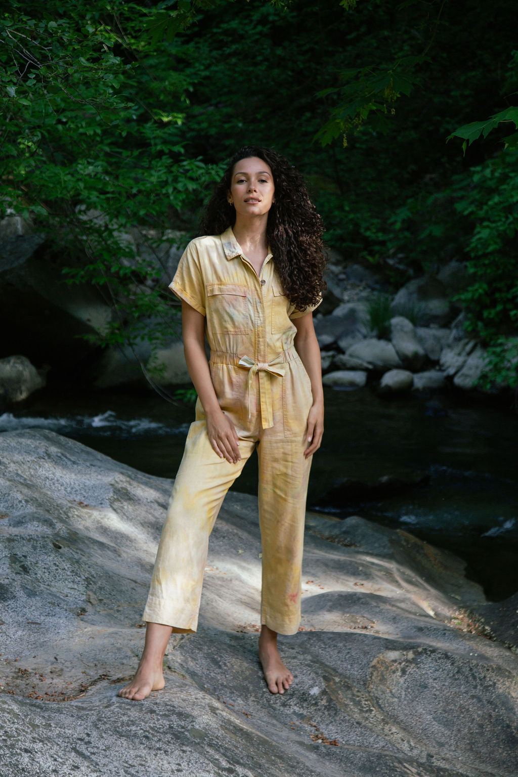 SUN Linen Jumpsuit