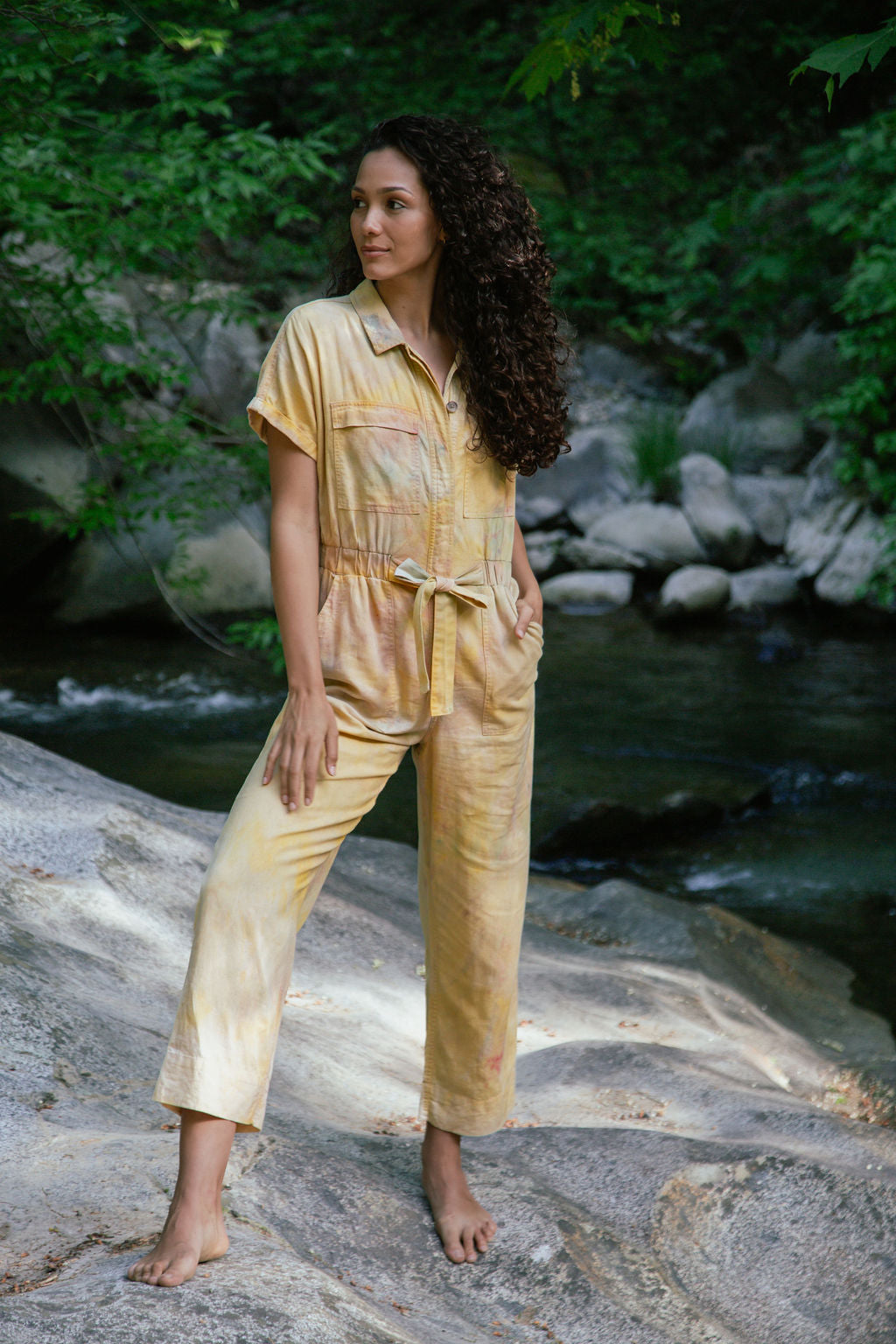 SUN Linen Jumpsuit