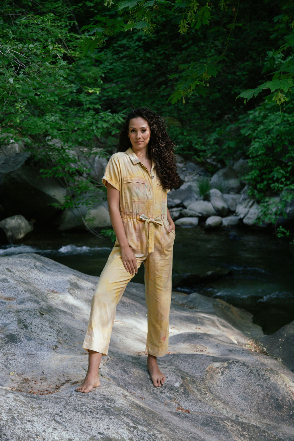 SUN Linen Jumpsuit