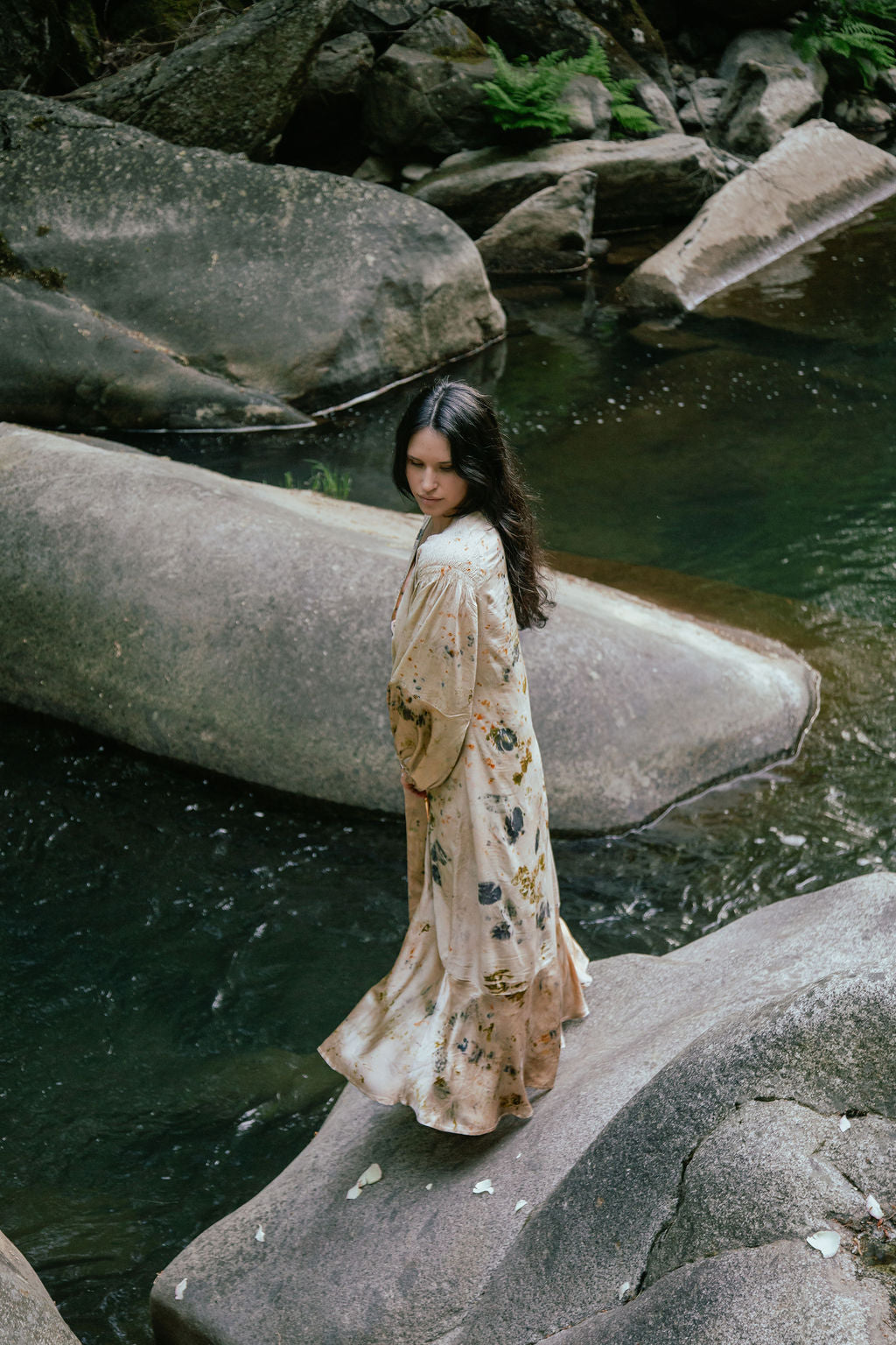 ASTRA Silk Kaftan Wrap Dress