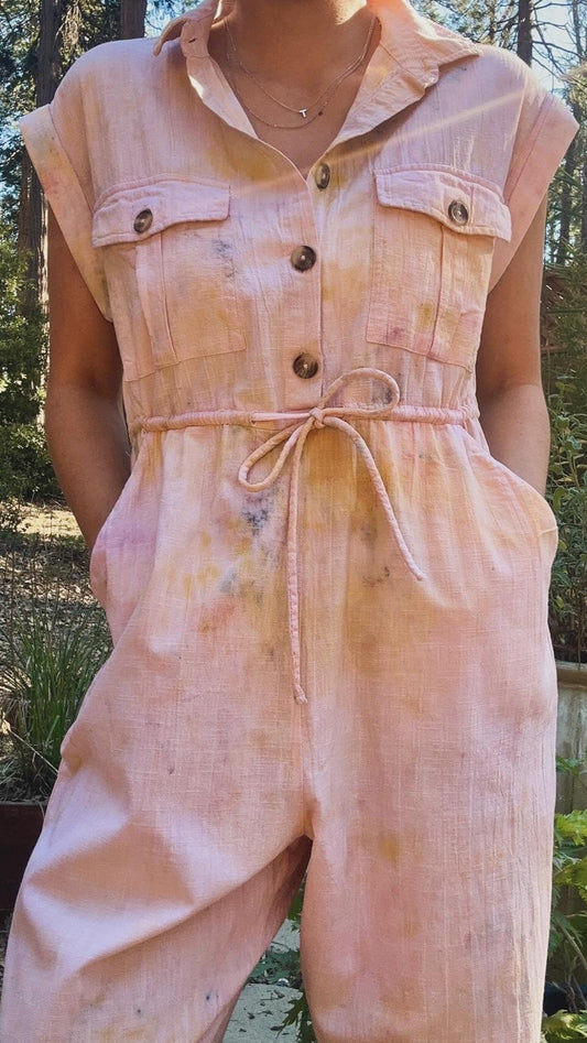 Cotton Candy Jumpsuit | Size 8