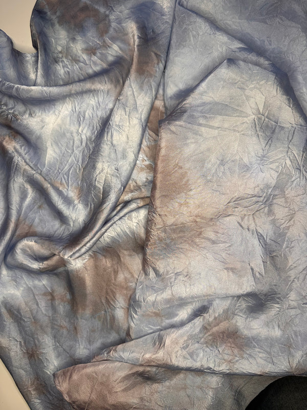Blue Ocean Silk Scarf