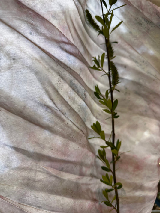 Botanical Dye Silk Bandana