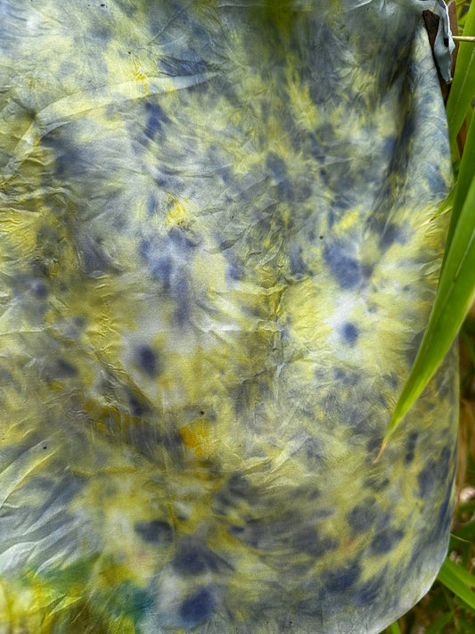 Botanical Dye Silk Bandana No. 5