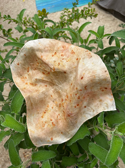 Botanical Dye Silk Bandana No. 4