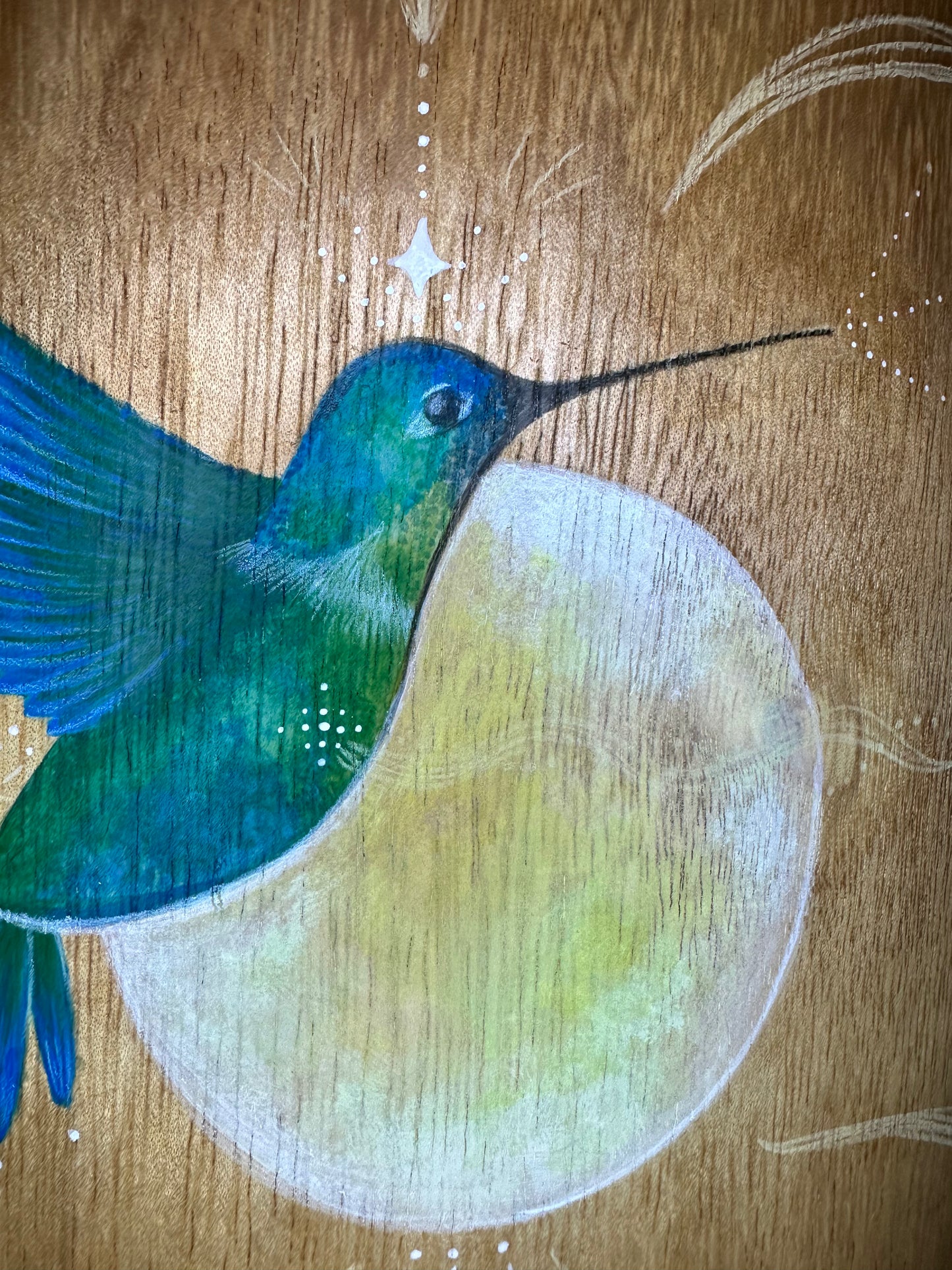 Custom Painted Wood Altar
