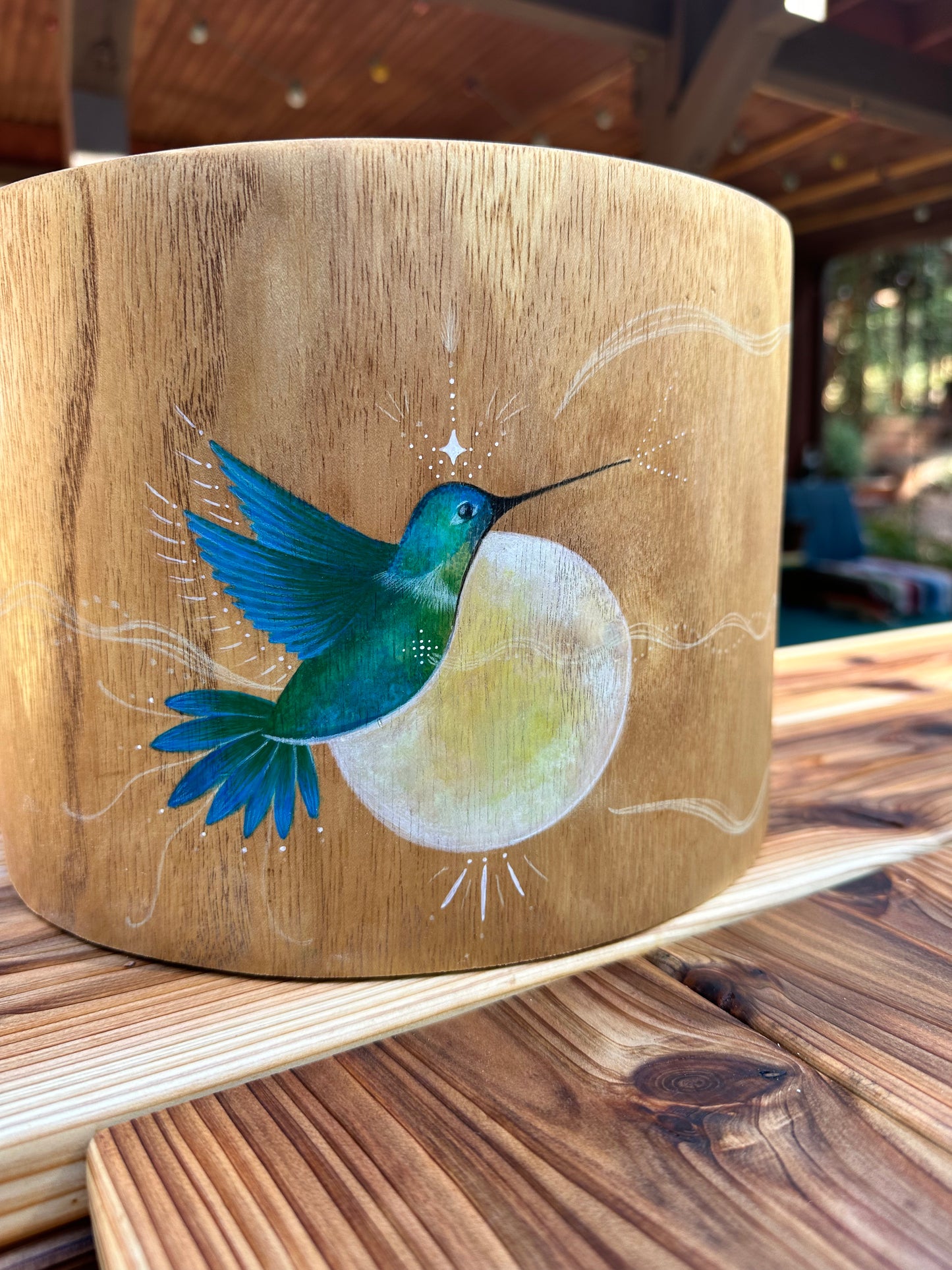 Custom Painted Wood Altar