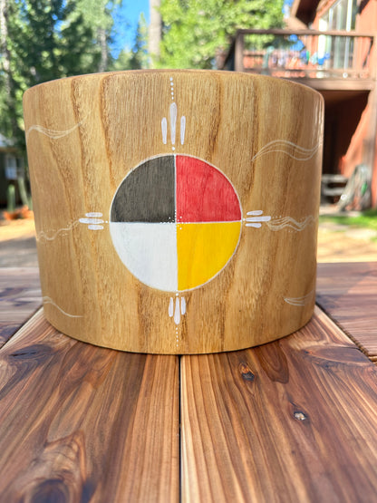 Custom Painted Wood Altar