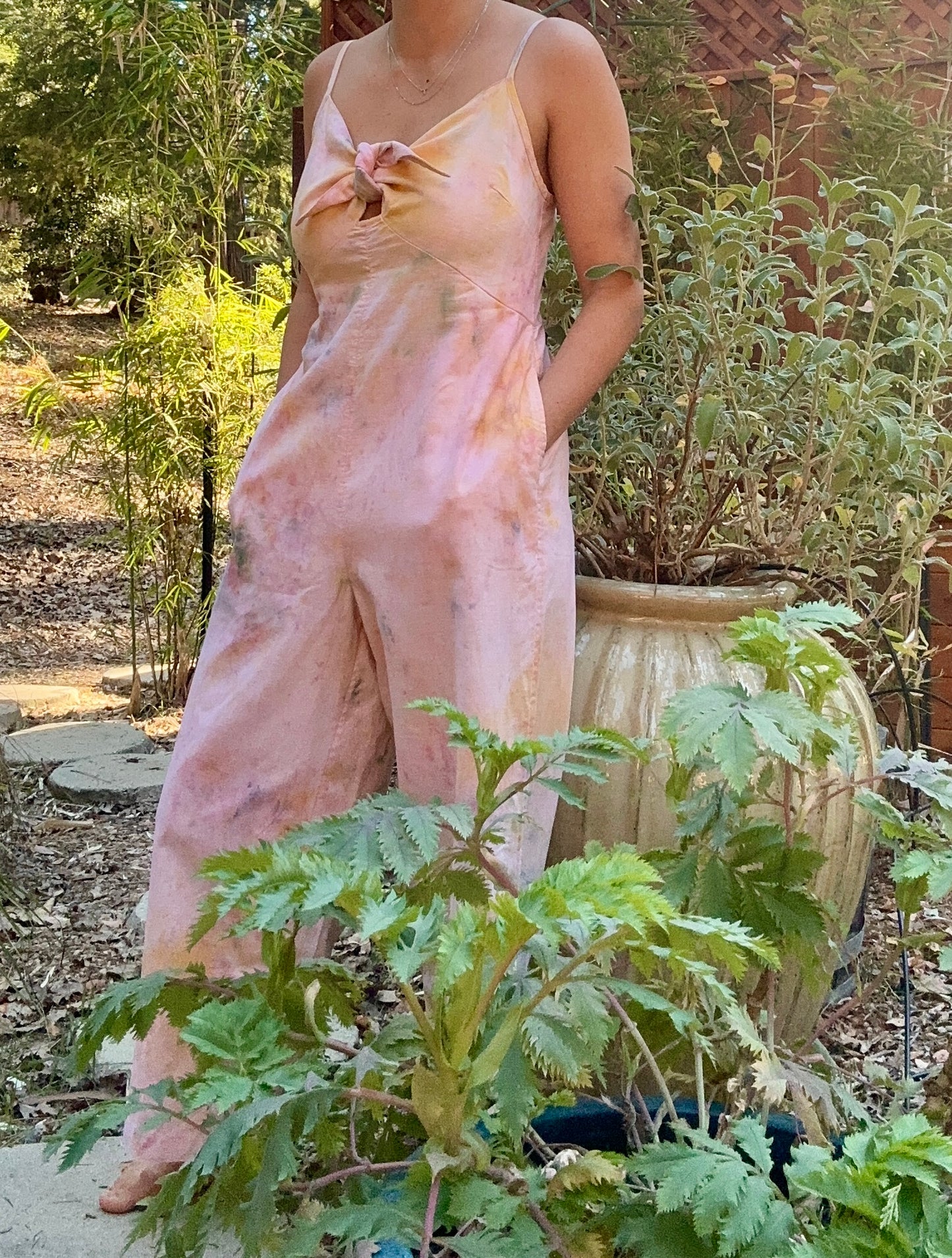 Rainbow Linen Jumpsuit | M