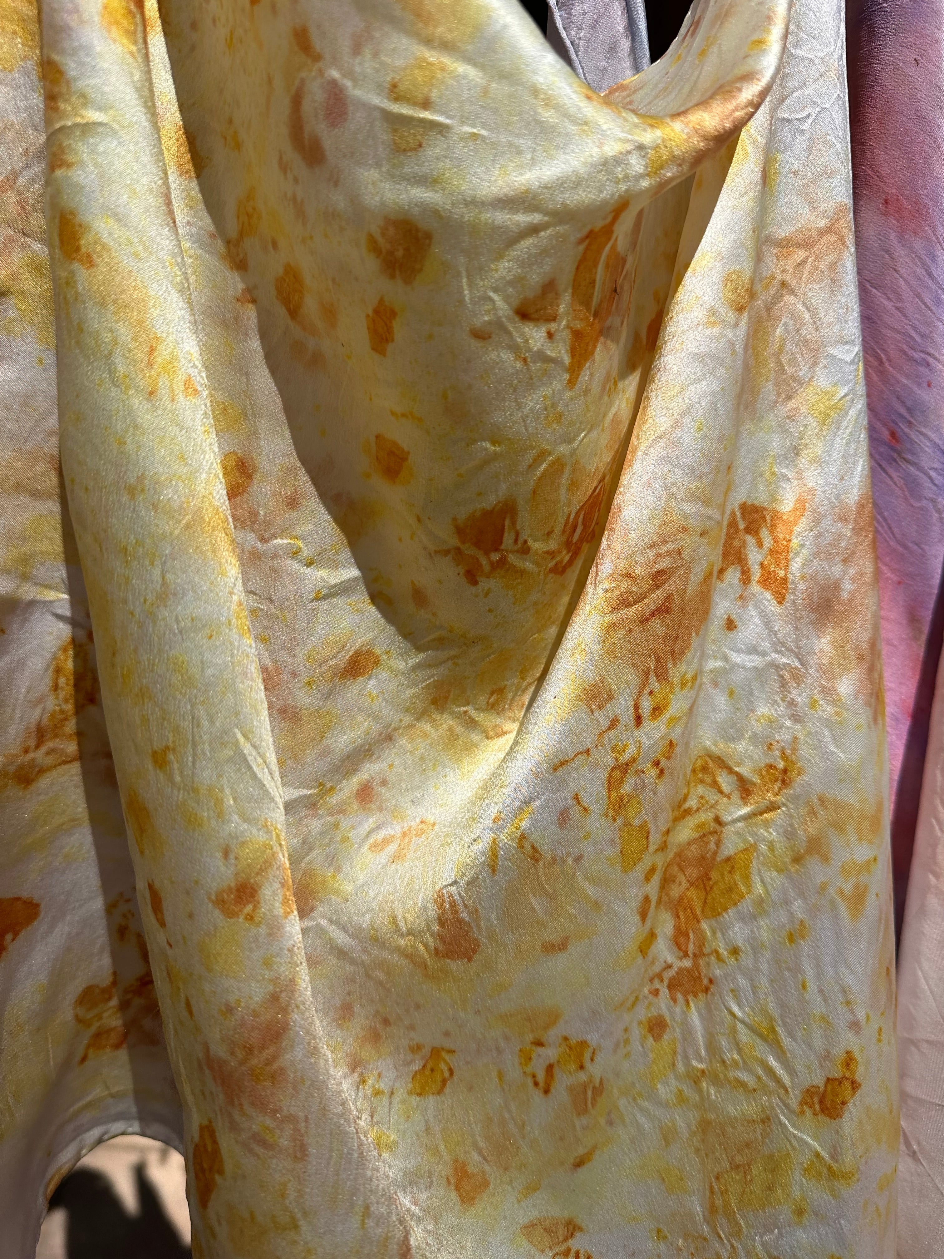 Marigold Silk Scarf