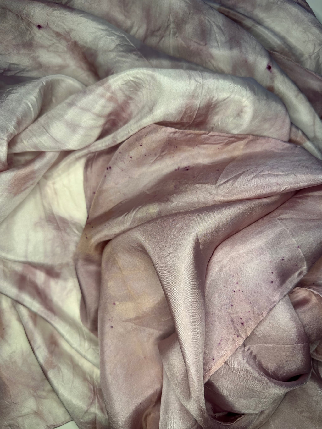 Pink Dye Silk Scarf