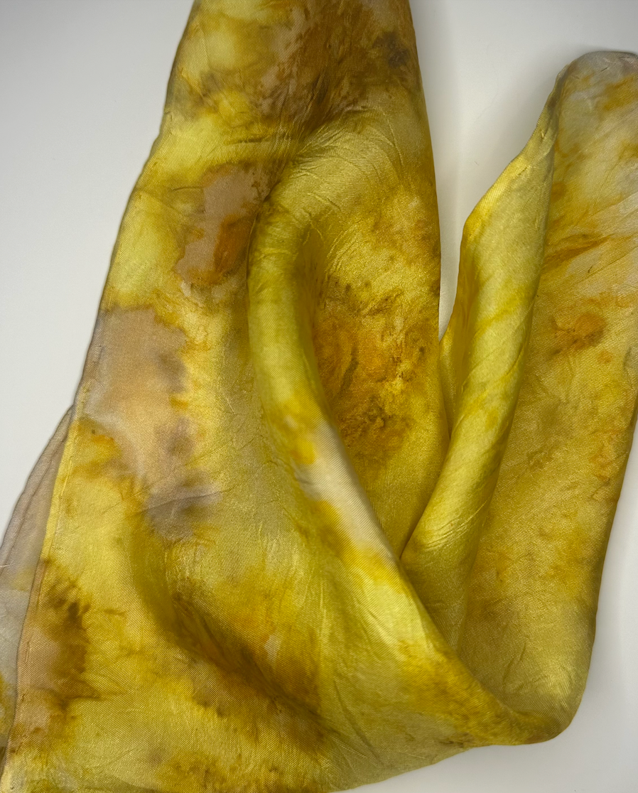 Marigold Silk Scarf
