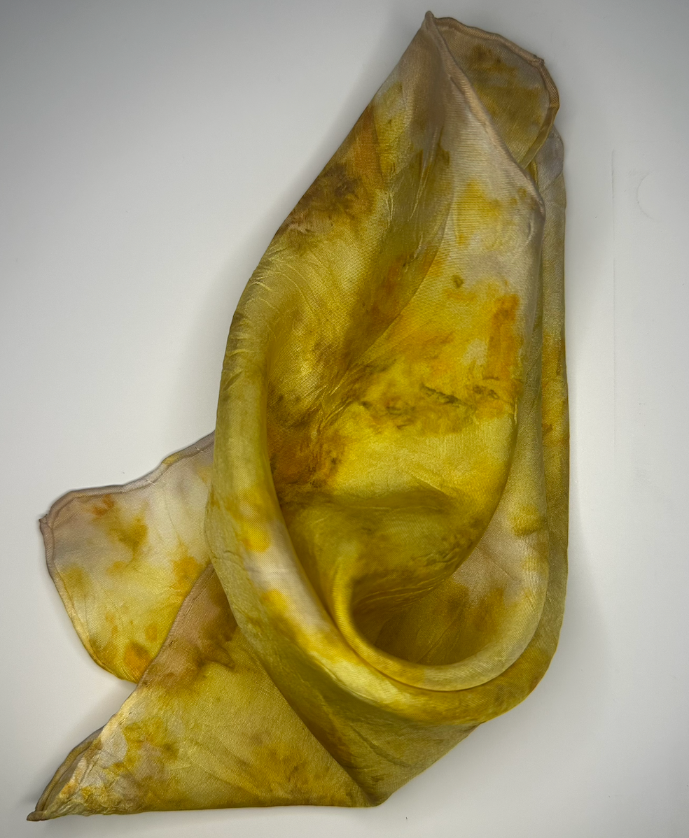 Marigold Silk Scarf