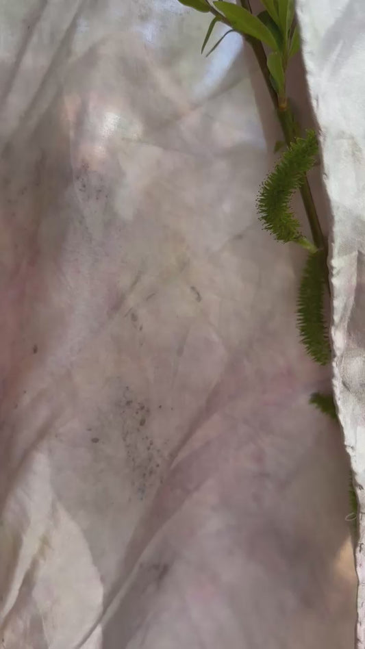 Botanical Dye Silk Bandana
